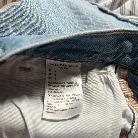 AMERICAN EAGLE jean shorts denim shorts high waisted - Picture 4 of 4